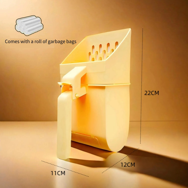 Cat Litter Scoop | Shovel for Pet | Filter Clean Toilet Garbage Picker | Holder Integrated Detachable | Pet Supplies with Refill Bag