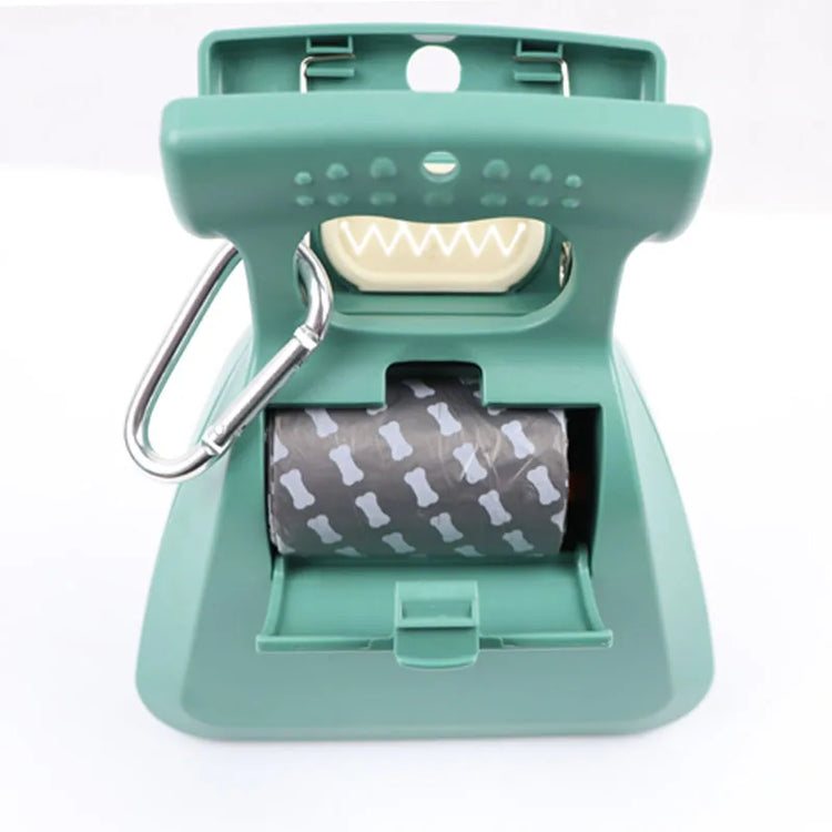 Foldable Dog Pooper Scooper with Waste Bag Dispenser – Portable Pet Waste Pick-Up Tool