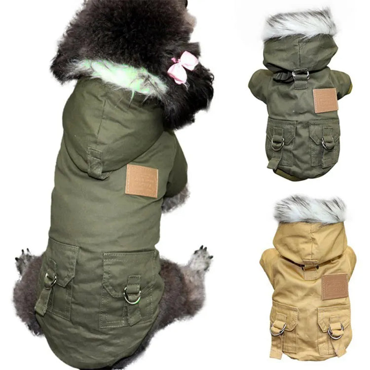 Winter Dog Clothes | Thicken Warm Puppy Coat Jacket for Small & Medium Dogs | Chihuahua & Yorkie Hoodie | Pets Clothing