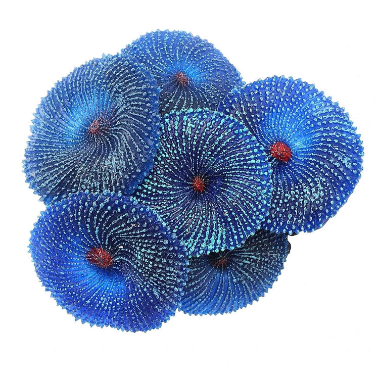 Aquarium Artificial Coral Ornament – Vivid Soft Silicone Simulation Coral Decoration for Fish Tank