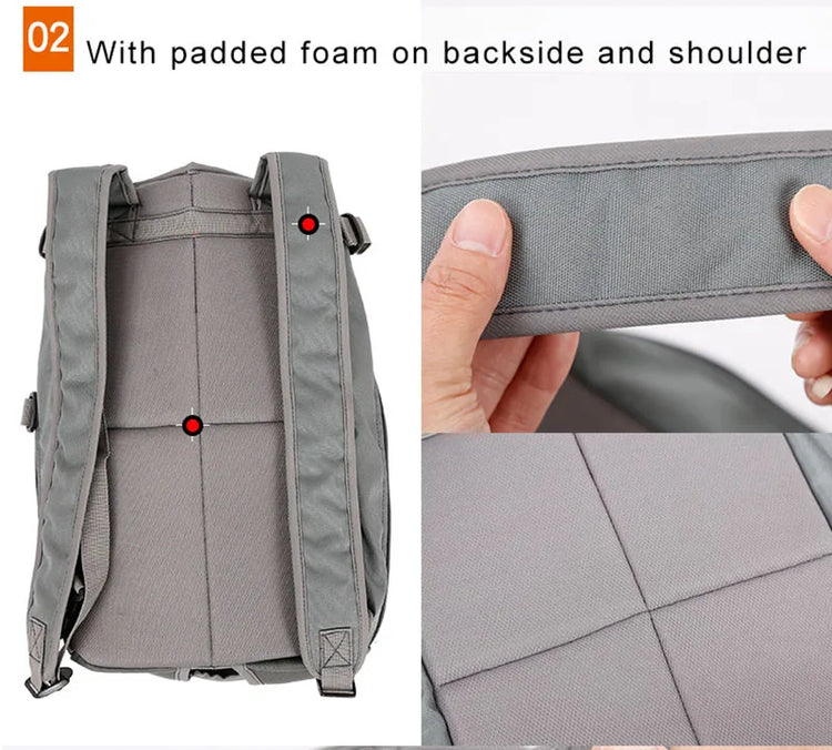 Pet Backpack Carrier | Front Travel Dog Bag | Small & Medium Pets