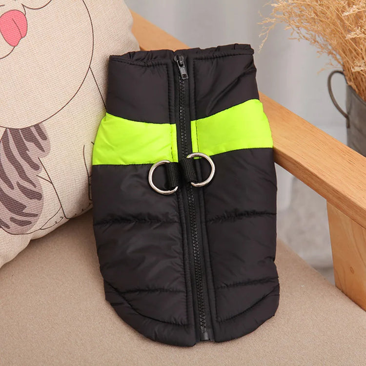 Warm Big Dog Coat(S/M/L) | Waterproof Pet Vest Jacket for Golden Retriever