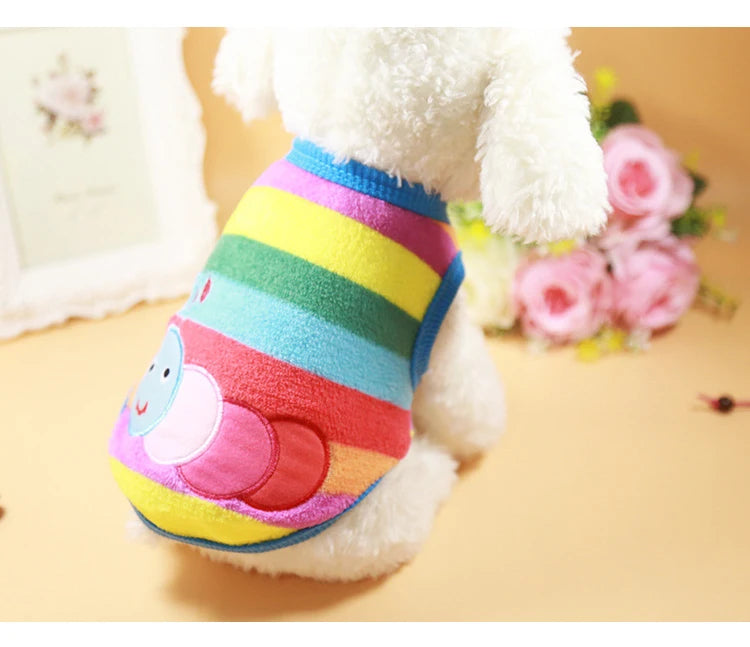 Warm Fleece Winter Clothes for Small Dogs & Cats | Soft Pet Jacket | For Chihuahua, Puppy & Kitten (XXS–XL)