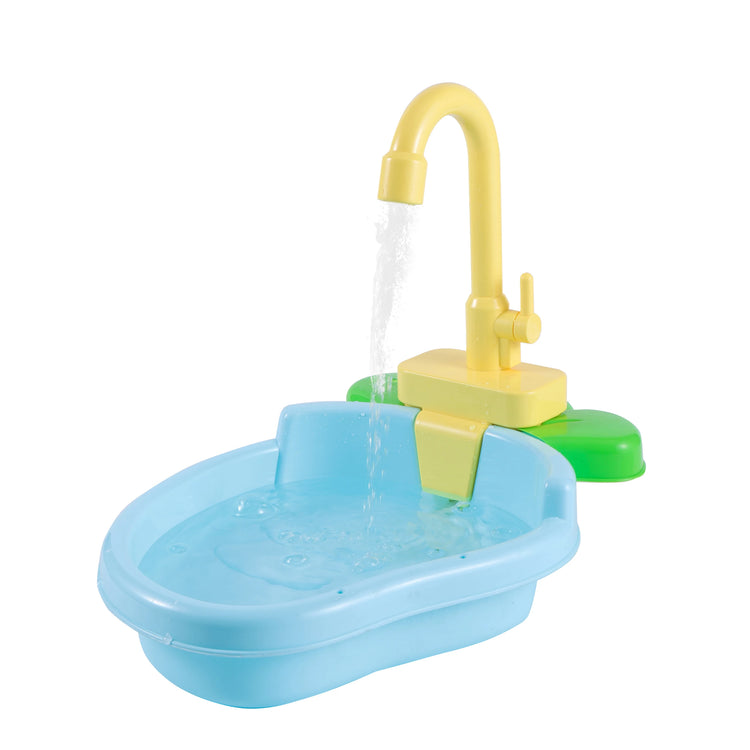 Parrot Bath Basin | Automatic Bird Bathtub with Faucet | Pet Bird Shower Bowl for Cage | Bird Toy for Parrots & Small Pets