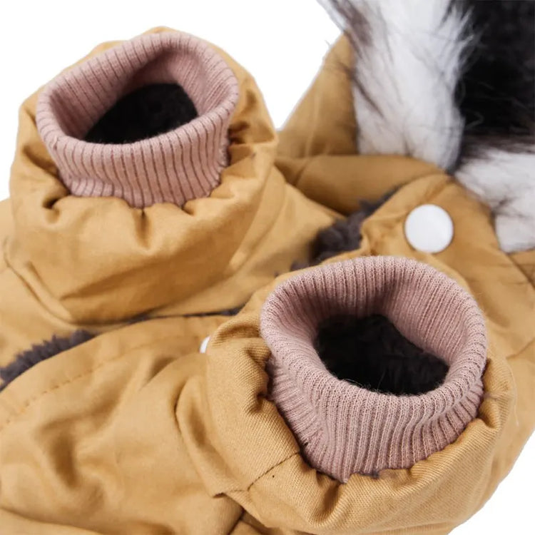 Winter Dog Clothes | Thicken Warm Puppy Coat Jacket for Small & Medium Dogs | Chihuahua & Yorkie Hoodie | Pets Clothing
