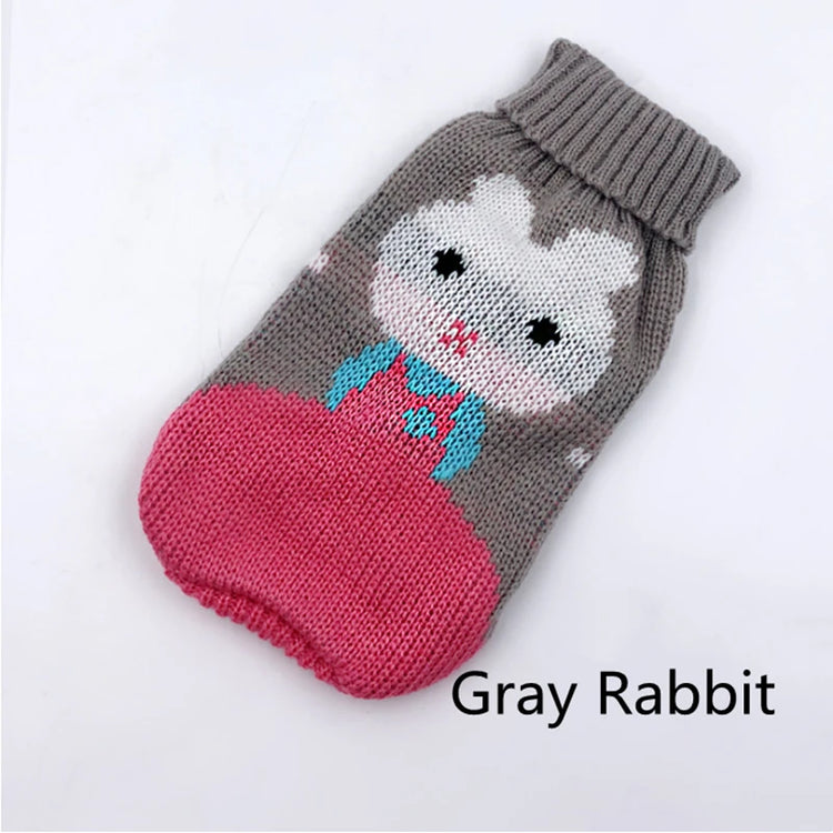 Warm Pet Clothes | Christmas Knitted Sweater | For Small, Medium Dogs/Cats