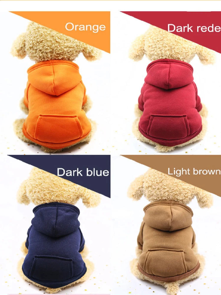 Pet Dog Clothes For Small Dogs | Warm Clothing for Dogs | Coat Puppy Outfit | Pet Clothes for Large Dog | Hoodies Chihuahua 45
