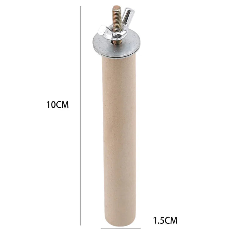 Bird Stand Pet Toys | Parrot Stick Perching Station Platform | Paw Grinding Toys | Parrot Scrub Stick | Birds Cage Accessories Supplies