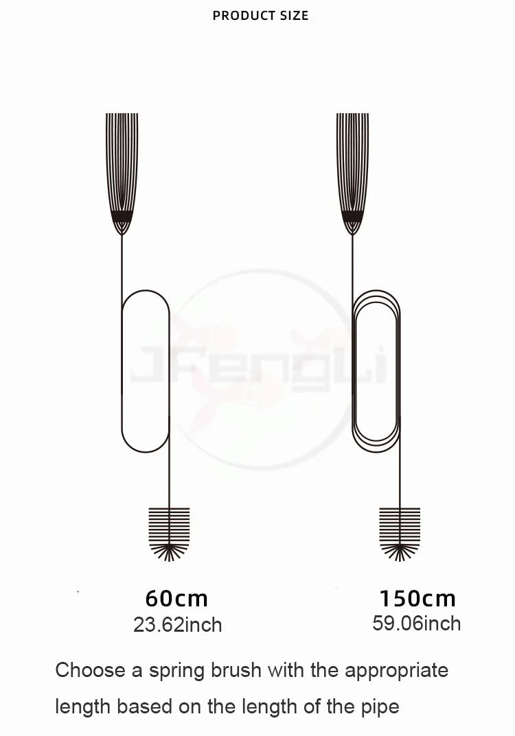 Stainless Steel Aquarium Spring Brush – Fish Tank Cleaning Tool & Filter Cleaner