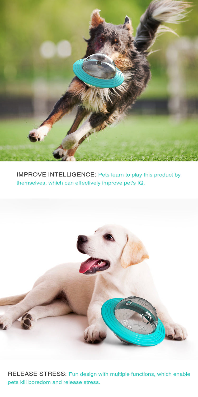 Holapet Interactive Treat Dispensing Ball – Food Puzzle Toy for Dogs
