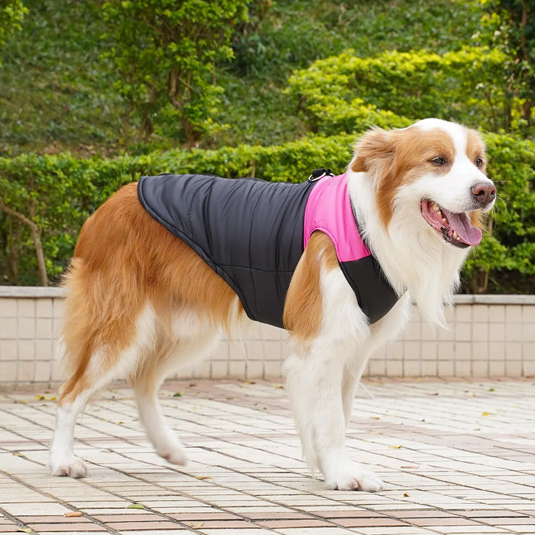 Pet Puppy Clothes Cat Clothing Autumn/Winter Warm Cotton Jacket Outdoor Waterproof Tank Top Small/Medium/Large Dog Costume