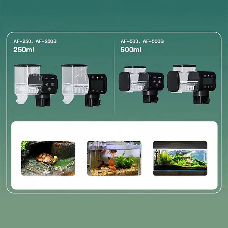 Automatic Intelligent Fish Feeder with LCD Display – Digital Programmable Aquarium Fish Food Dispenser