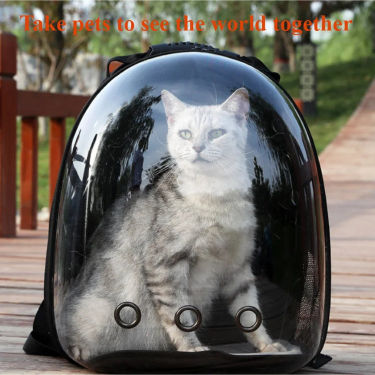 Cat Carrying Bag | Space Pet Backpack | Transparent Portable Dog Carrier