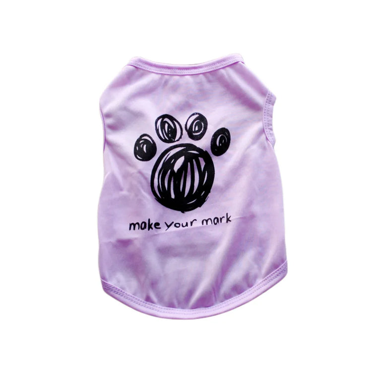 Security Clothing for Dogs | Summer Pet Clothes | Chihuahua & Yorkshire Vest for Small Dogs and Cats | Low Price Pets T-shirt Costume
