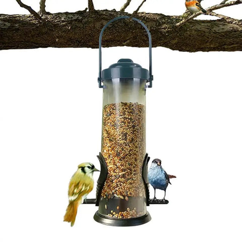Bird Seed Feeder | Hanging Bird Feeder | Wild Bird Seed Feeder | Garden Paddock Bird Feeding Tool | Pet Supplies For Small Birds