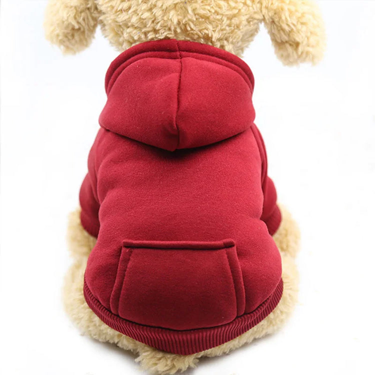 Fashion Dog Clothes – Warm Cotton Coat for Small & Large Dogs