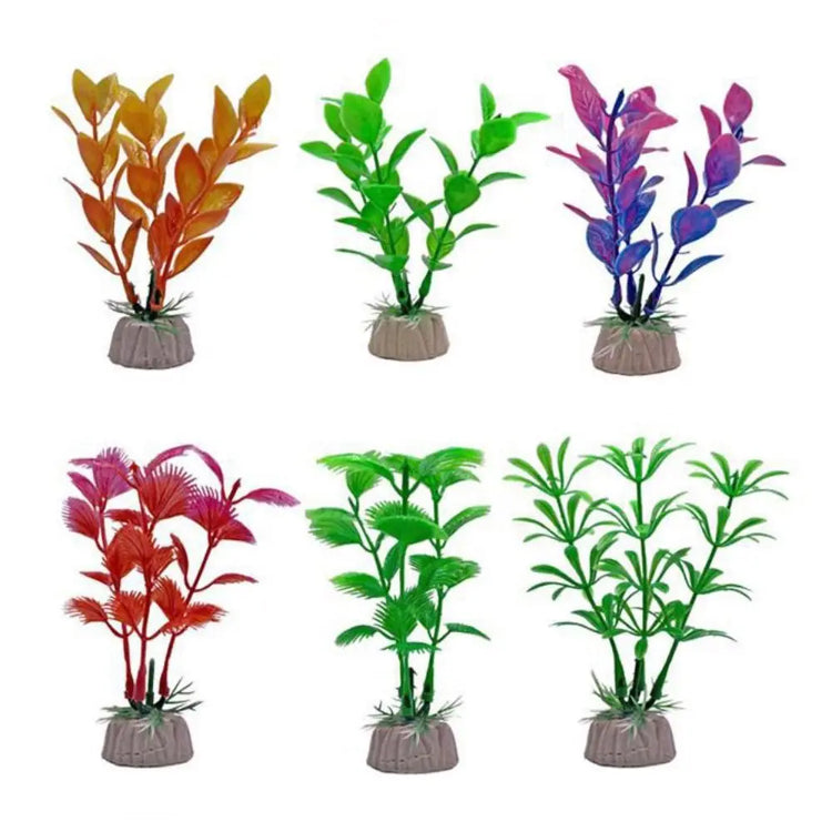 Artificial Aquarium Plant Decoration – Durable Plastic Water Weeds for Fish Tank and Aquarium