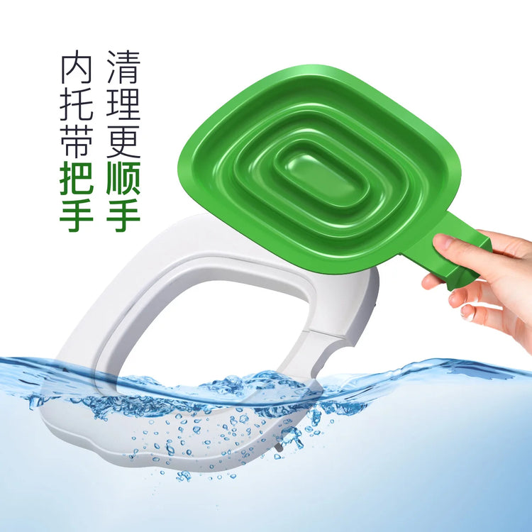 Best Plastic Cat Toilet Training Kit | Reusable Litter Mat & Toilet Trainer for Cats/Puppies | Pets Cleaning & Training Product