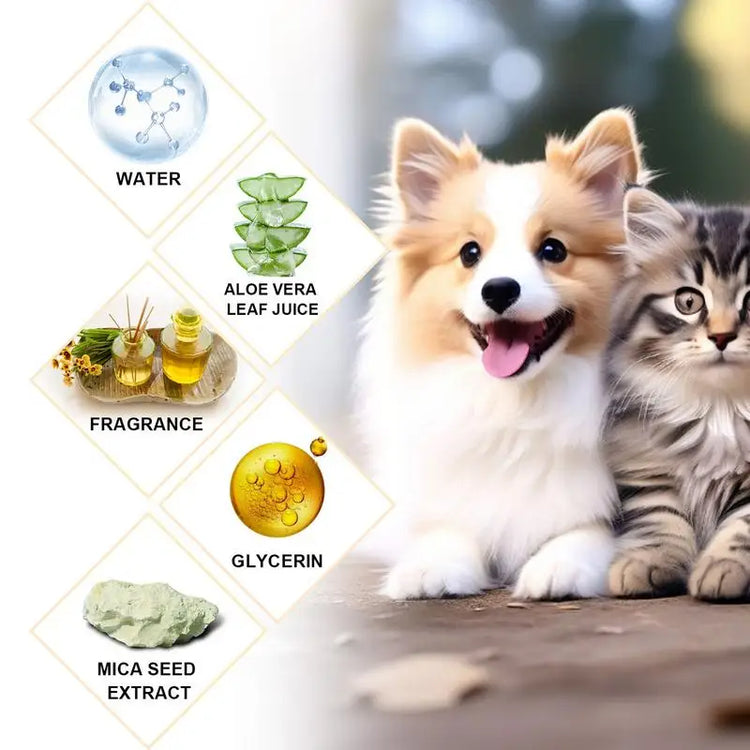 Natural Dog Shampoo – Gentle, Deep Cleansing Shampoo for Sensitive Skin and Healthy Coat