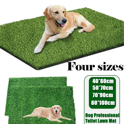 Artificial Grass Dog Pee Pad – Indoor & Outdoor Pet Training Lawn Mat