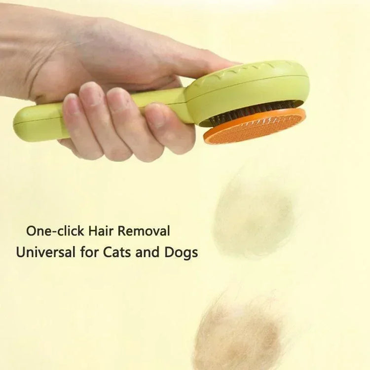 Cat Grooming Brush | Pet Grooming Tool for Dogs/Cats | Slicker Massage Brush