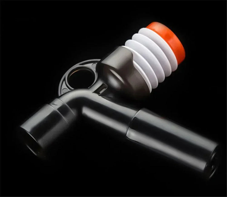 Press-Type Aquarium Water Change Pump with Gravel Cleaner & Glass Scraper