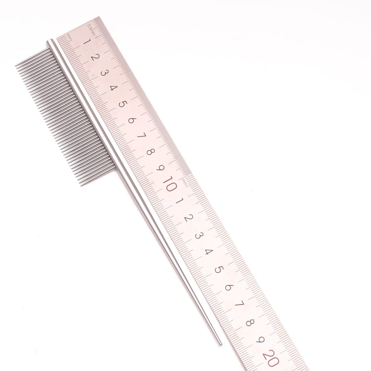 Cat Grooming Comb | Pet Groomer for Dog - Stainless/Copper Groomer | Pets Combs Hairbrush - Cat Dog Grooming Combs | Dog Hair Care C7801