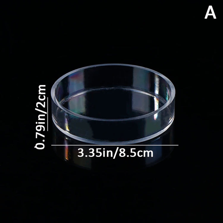 Acrylic Transparent Shrimp Feeder – Lightweight Durable Fish & Shrimp Feeding Container