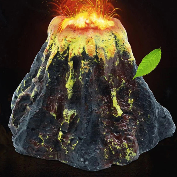 Fish Tanks Landscaping Simulation Volcano Aquarium Accessories Rockery Ornaments Aeration Pump Bubble Stone Oxygenation Tube