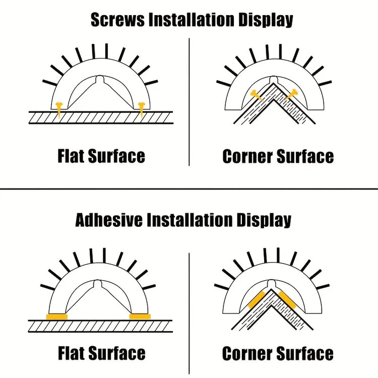 Cat Self Groomer with Massage Comb Brush | Wall-Mounted Kitten/Puppy Grooming Tool