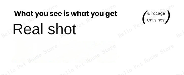 Bird Cage Cat Bed | Luxury Felt Nest for Cats | Breathable & Durable Enclosed Pet Furniture for Comfort & Style