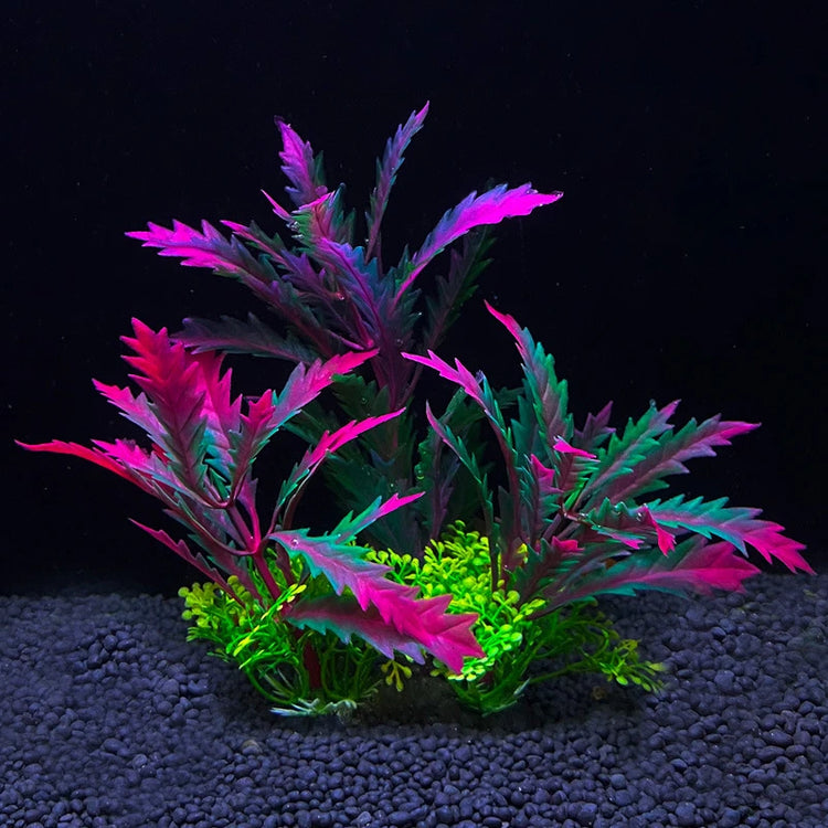 14 Kinds Artificial Aquarium Plants – Fish Tank Grass Decoration, 14.5cm