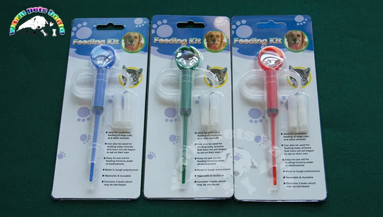 Pet Cat Dog Medicine Feeding Stick Kit | Animal Drug Feeder - Veterinary Suppliers