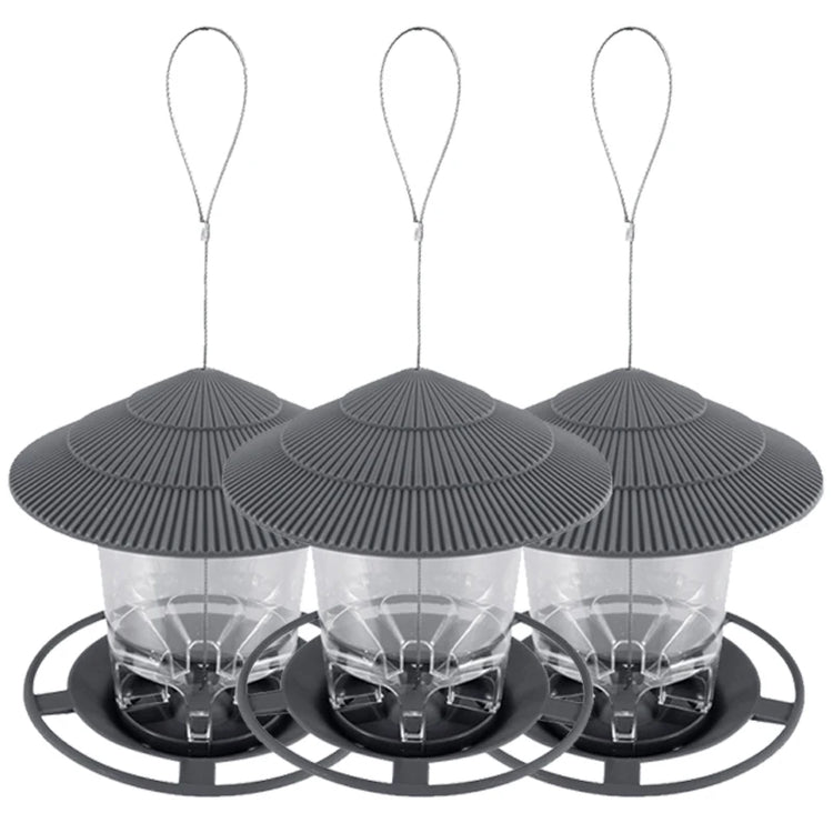 3PCS/ 2PCS/1PCS Bird Feeder | Hanging Squirrel-Proof Feeder | Large Capacity Outdoor Bird Feeder | Garden Decoration | Easy Fill & Clean