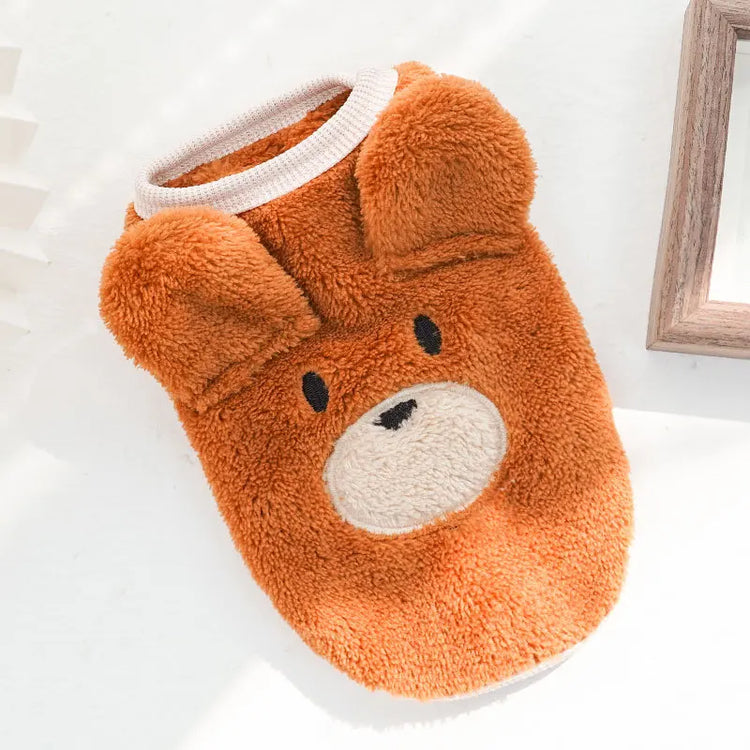 Warm Fleece Winter Clothes for Small Dogs & Cats | Soft Pet Jacket | For Chihuahua, Puppy & Kitten (XXS–XL)