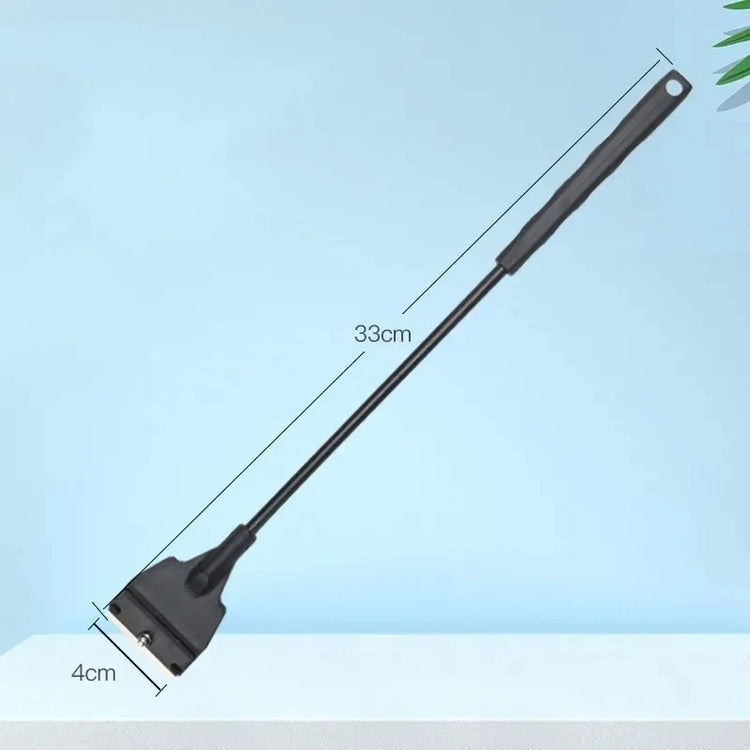 Aquarium Algae Scraper – Dual-Use Fish Tank Cleaning Tool with Non-Slip Handle