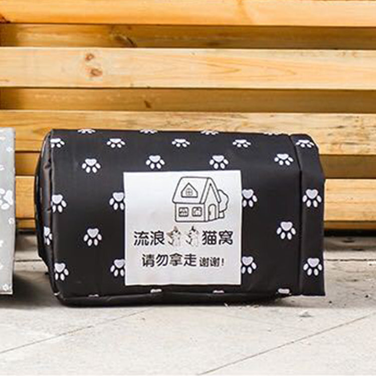 Winter Outdoor Cat House | Washable - Indoor & Outdoor Shelter | Keep Warm - Wide Applications | Pet House for Cats & Small Dogs