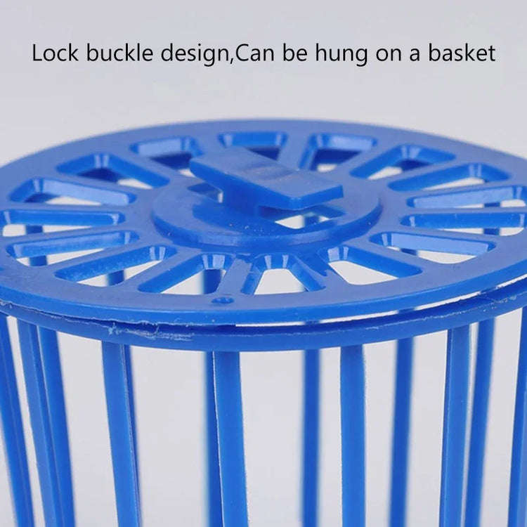 1pcs Bird Parrot Feeder – Cage Hanging Basket for Fruits & Vegetables | Plastic Cage Accessory for Budgies, Parakeets & Small Birds