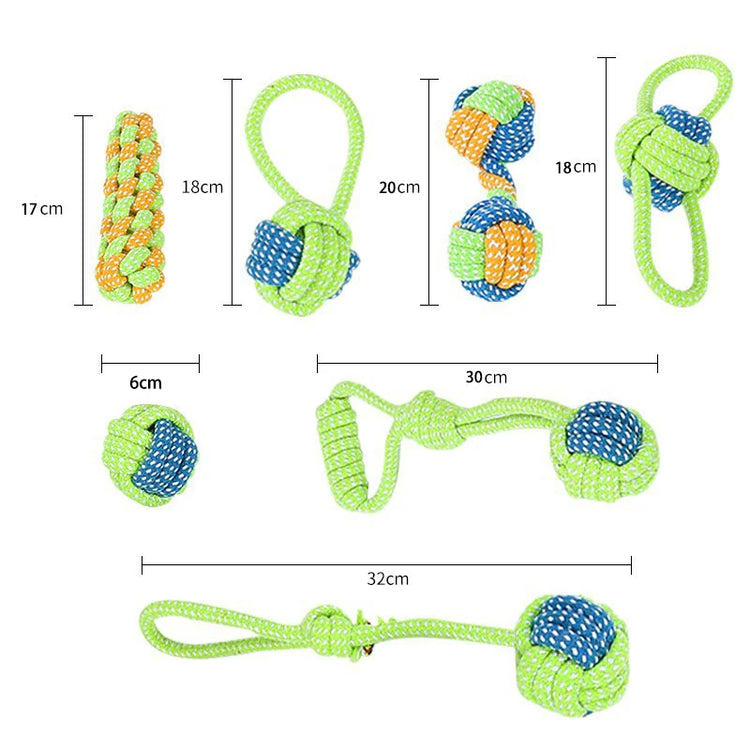 Interactive Cotton Rope Dog Toy – Durable Chew Toy for Small and Large Dogs