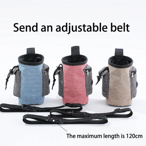 Pet Training Food Bag for Dogs and Puppies with Snack Pocket