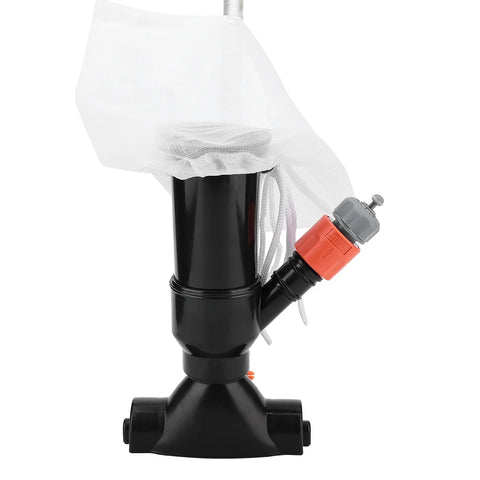 Portable Pool Vacuum Cleaner – Pond, Spa & Fountain Cleaning Tool with Mesh Bag