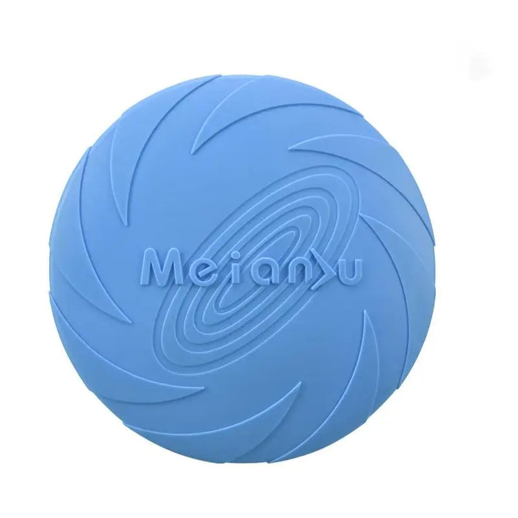 OUZEY Bite Resistant Flying Disc Toys for Dogs | Multifunction Pet Puppy Training Toys | Outdoor Game Dog Products