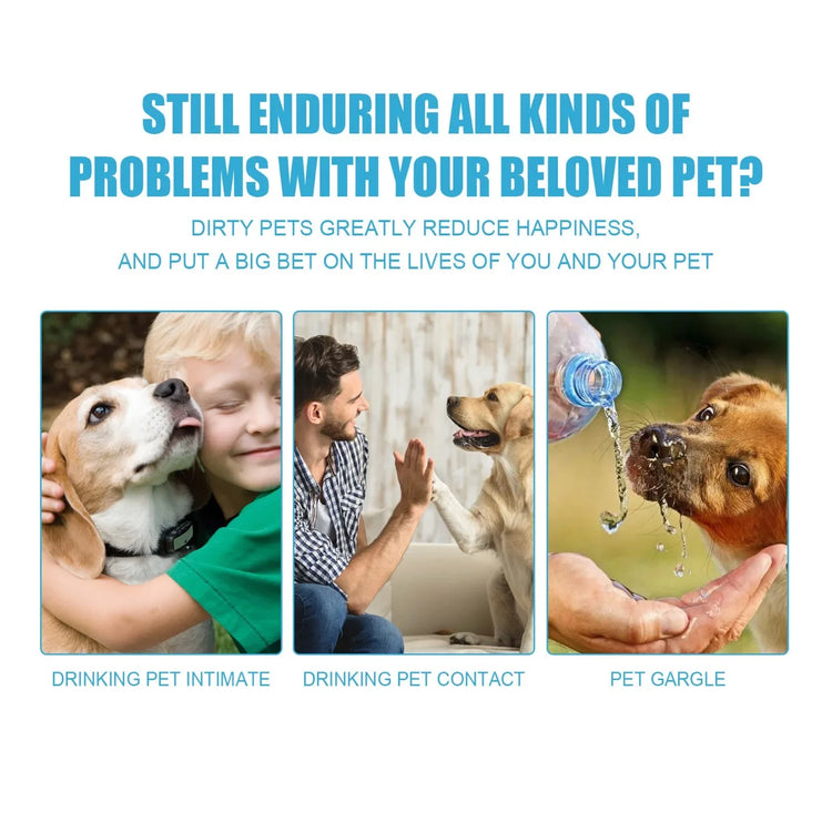 Pet Toothpaste | Cat & Dog Fresh Breath Toothpaste | Non-Harmful Teeth Care | Portable Dog Cleaning Tools | Maintenance Oral Care Device