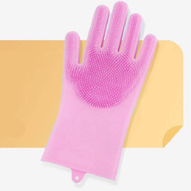 Pet Grooming | Bathing Gloves | Dog Cat Bathing Shampoo | Massaging Cleaning Cleaner | Silicone Hair Removal Glove