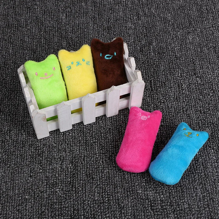 Teeth Grinding Catnip Toys | Cute Funny Cat Chew Toy | Interactive Plush Cat Toy | Cat Relaxation Toy | Bite-resistant Vocal Toy | Pet Supplies