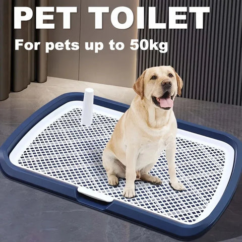 Reusable Dog Potty Training Tray – Non-Slip Puppy Pad Holder for Indoor & Outdoor Use