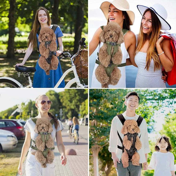 Pet Backpack Carrier | Cat Dog Front Travel Bag | Small Medium Dogs | Puppy Travel Backpack | Mochila Para Perro
