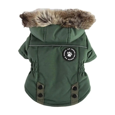 Cat/Dog Down Jacket | Hoodie Coat | Warm Thick Padded Winter Vest | Pet Clothes for Small Dogs