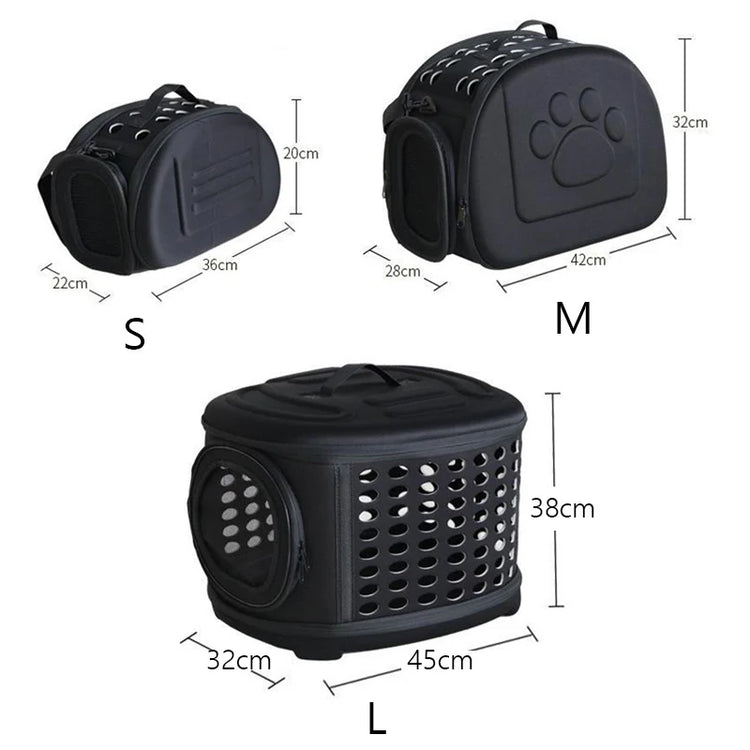 Cat & Puppy Carrier Backpack | Fashion Breathable Sling Bag | 4 Colors for Small Pets