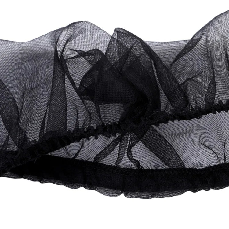 Bird Cage Seed Catcher Cover | 2025 M/L Mesh Skirt | Nylon Airy Cage Wrap for Clean Floors | Stretch Fit Bird Cage Accessory